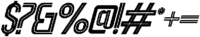 TRADITIONAL TECHNIQUES ITALIC otf (400) Font OTHER CHARS