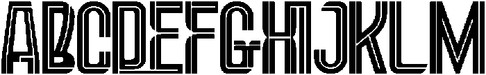 TRADITIONAL TECHNIQUES REGULAR otf (400) Font UPPERCASE