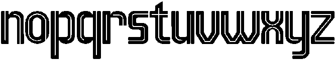 TRADITIONAL TECHNIQUES REGULAR otf (400) Font LOWERCASE