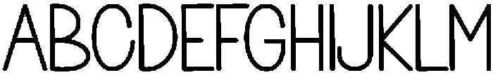 TRANSRIPT Regular otf (400) Font UPPERCASE