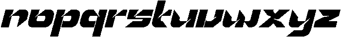 TRAUMA HEALING ITALIC otf (400) Font LOWERCASE