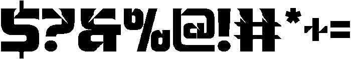 TRAUMA HEALING REGULAR otf (400) Font OTHER CHARS