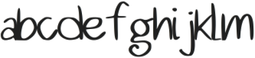 TRAVEL AROUND Regular ttf (400) Font LOWERCASE