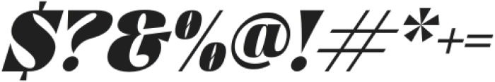 TRELINK Italic otf (400) Font OTHER CHARS
