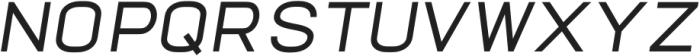 TROS Italic otf (400) Font LOWERCASE