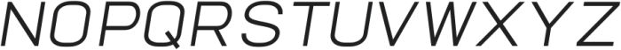 TROS Light Italic otf (300) Font UPPERCASE