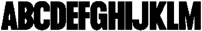 TRT Burn Bold otf (700) Font UPPERCASE