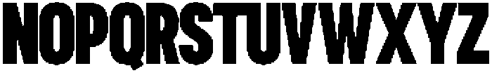 TRT Burn Bold otf (700) Font UPPERCASE