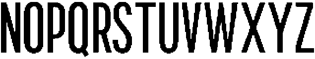 TRT Burn Light otf (300) Font UPPERCASE