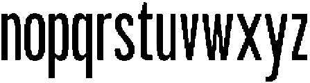 TRT Burn Light otf (300) Font LOWERCASE