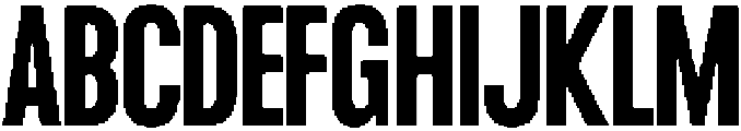 TRT Burn Medium otf (500) Font UPPERCASE