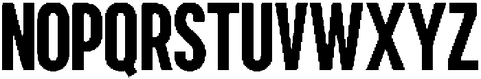 TRT Burn Medium otf (500) Font UPPERCASE