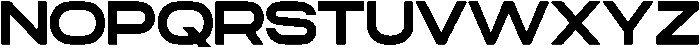 TRT CENZO Bold otf (700) Font UPPERCASE