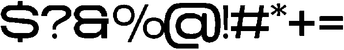 TRT CENZO Medium otf (500) Font OTHER CHARS
