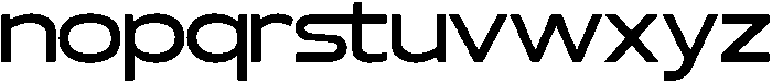 TRT CENZO Medium otf (500) Font LOWERCASE