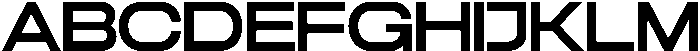 TRT CENZO Semi Bold otf (600) Font UPPERCASE