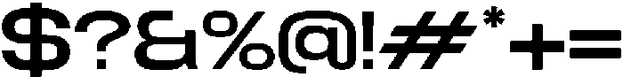 TRT Fluke Medium otf (500) Font OTHER CHARS