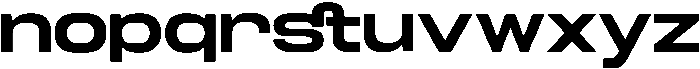 TRT Fluke Semi Bold otf (600) Font LOWERCASE