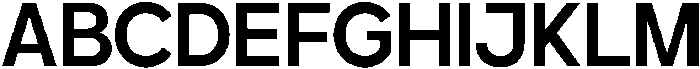 TRT Groza Medium otf (500) Font UPPERCASE