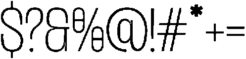 TRT Lancelot Thin otf (100) Font OTHER CHARS