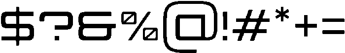 TRT Makron Regular otf (400) Font OTHER CHARS