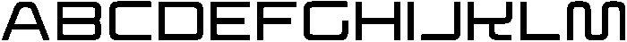 TRT Makron Regular otf (400) Font UPPERCASE