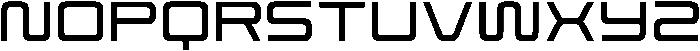 TRT Makron Regular otf (400) Font LOWERCASE