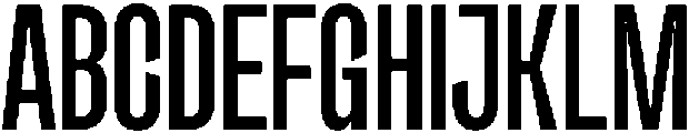 TRT Midgod Medium otf (500) Font UPPERCASE