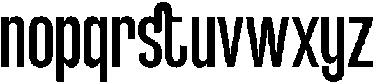 TRT Midgod Medium otf (500) Font LOWERCASE
