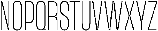 TRT Midgod Thin otf (100) Font UPPERCASE