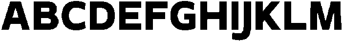 TRT Monexa Bold otf (700) Font UPPERCASE