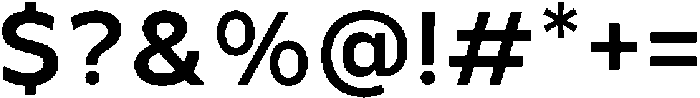 TRT Monexa Medium otf (500) Font OTHER CHARS