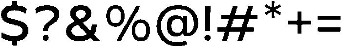TRT Monexa Regular otf (400) Font OTHER CHARS