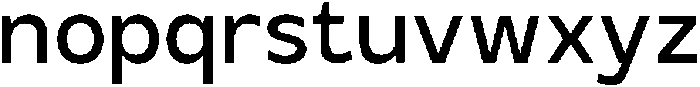 TRT Monexa Regular otf (400) Font LOWERCASE