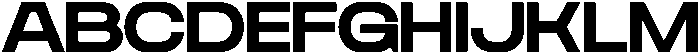 TRT Mont Broz Bold otf (700) Font UPPERCASE