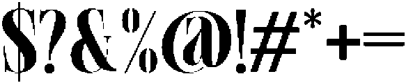 TRT Pachel Bold otf (700) Font OTHER CHARS