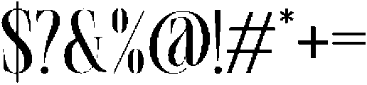 TRT Pachel Regular otf (400) Font OTHER CHARS