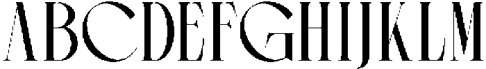 TRT Pachel Regular otf (400) Font UPPERCASE