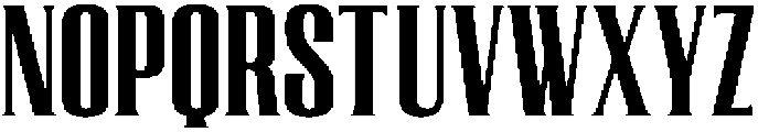TRT REGARD Bold otf (700) Font UPPERCASE