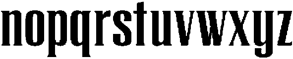 TRT REGARD Bold otf (700) Font LOWERCASE