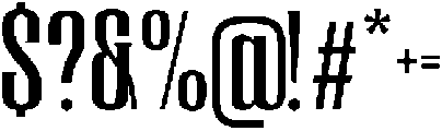 TRT REGARD Medium otf (500) Font OTHER CHARS