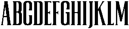 TRT REGARD Medium otf (500) Font UPPERCASE