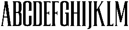 TRT REGARD Regular otf (400) Font UPPERCASE