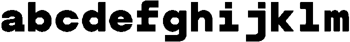TRT Terminal Mono Extra Bold otf (700) FONT