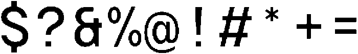 TRT Terminal Mono Regular otf (400) Font OTHER CHARS