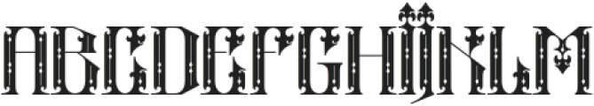 TRUST Regular ttf (400) Font LOWERCASE