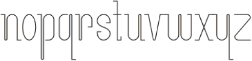 TRUVAILLE-Display otf (400) Font LOWERCASE