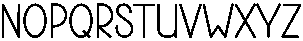 Tracking Regular otf (400) Font LOWERCASE