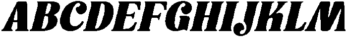 Trade Signal Italic otf (400) Font UPPERCASE