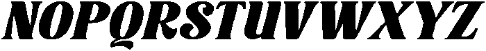 Trade Signal Italic otf (400) Font UPPERCASE